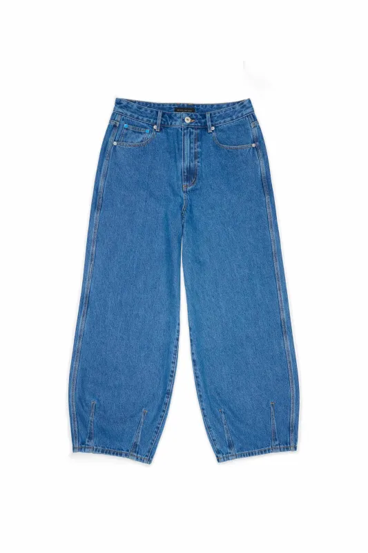 Mens Cocoon Fit Denim Trouser sold by Beyond The Vines