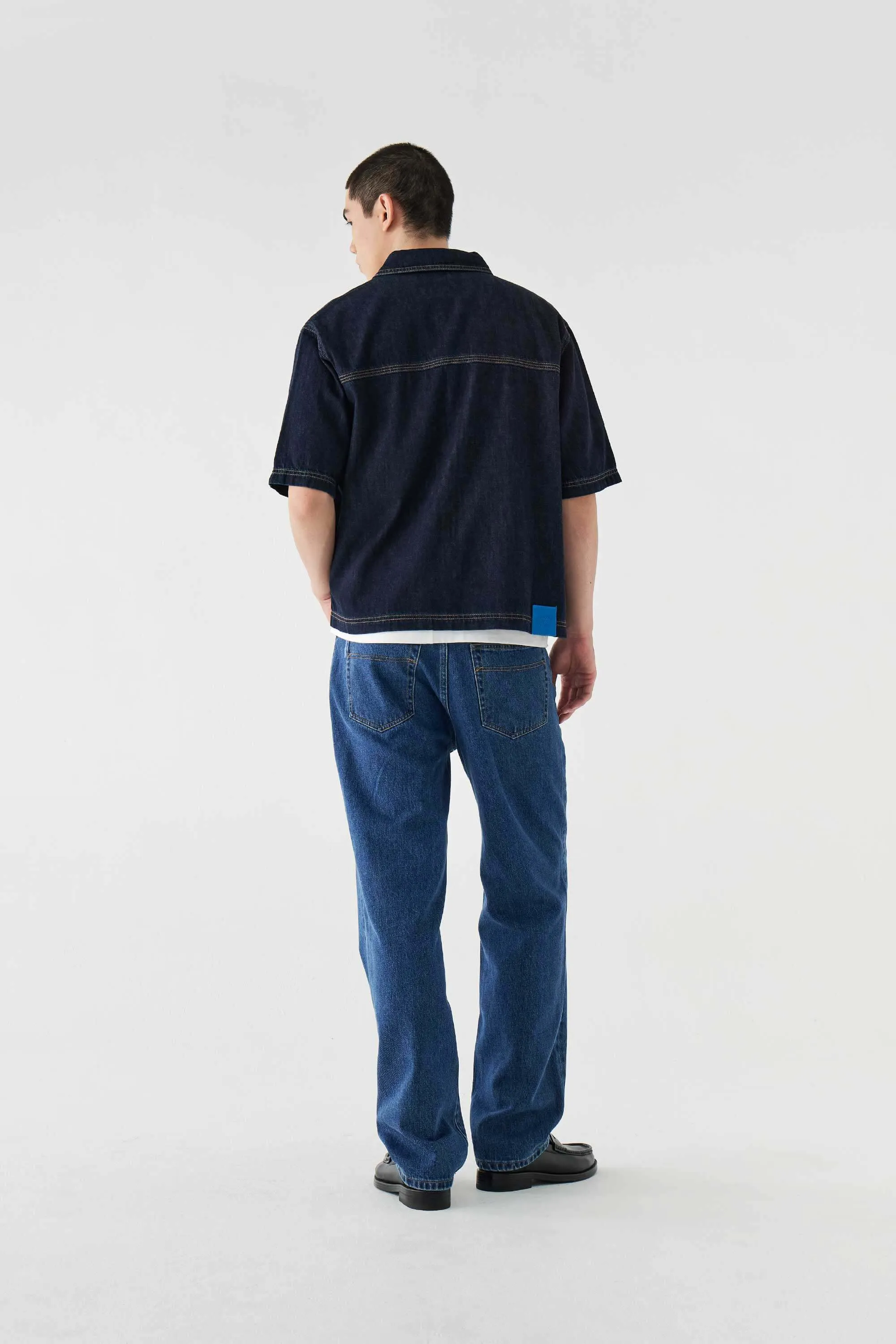 Mens Tapered Fit Denim Trouser sold by Beyond The Vines product image thumbnail 3