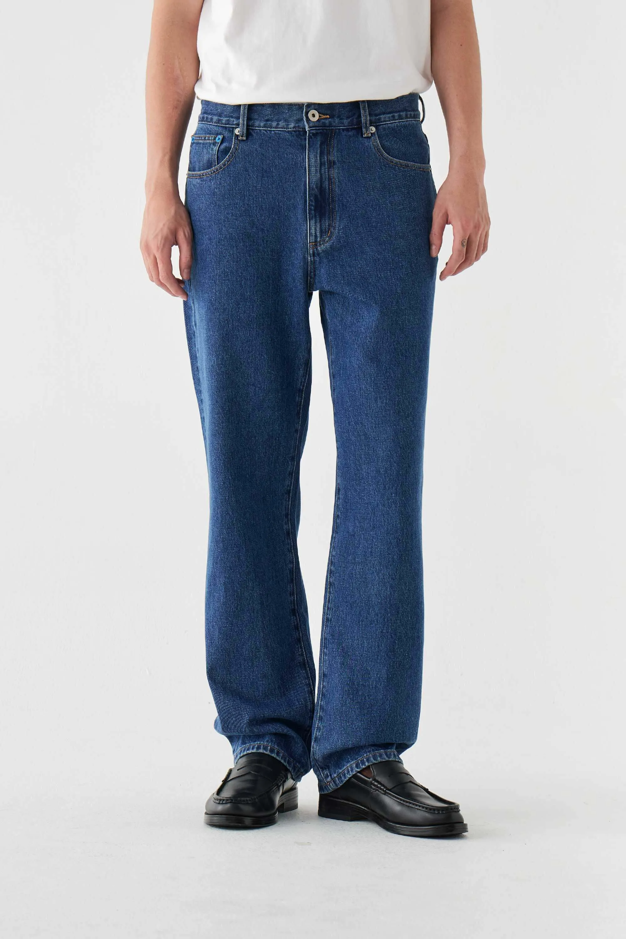 Mens Tapered Fit Denim Trouser sold by Beyond The Vines product image thumbnail 4
