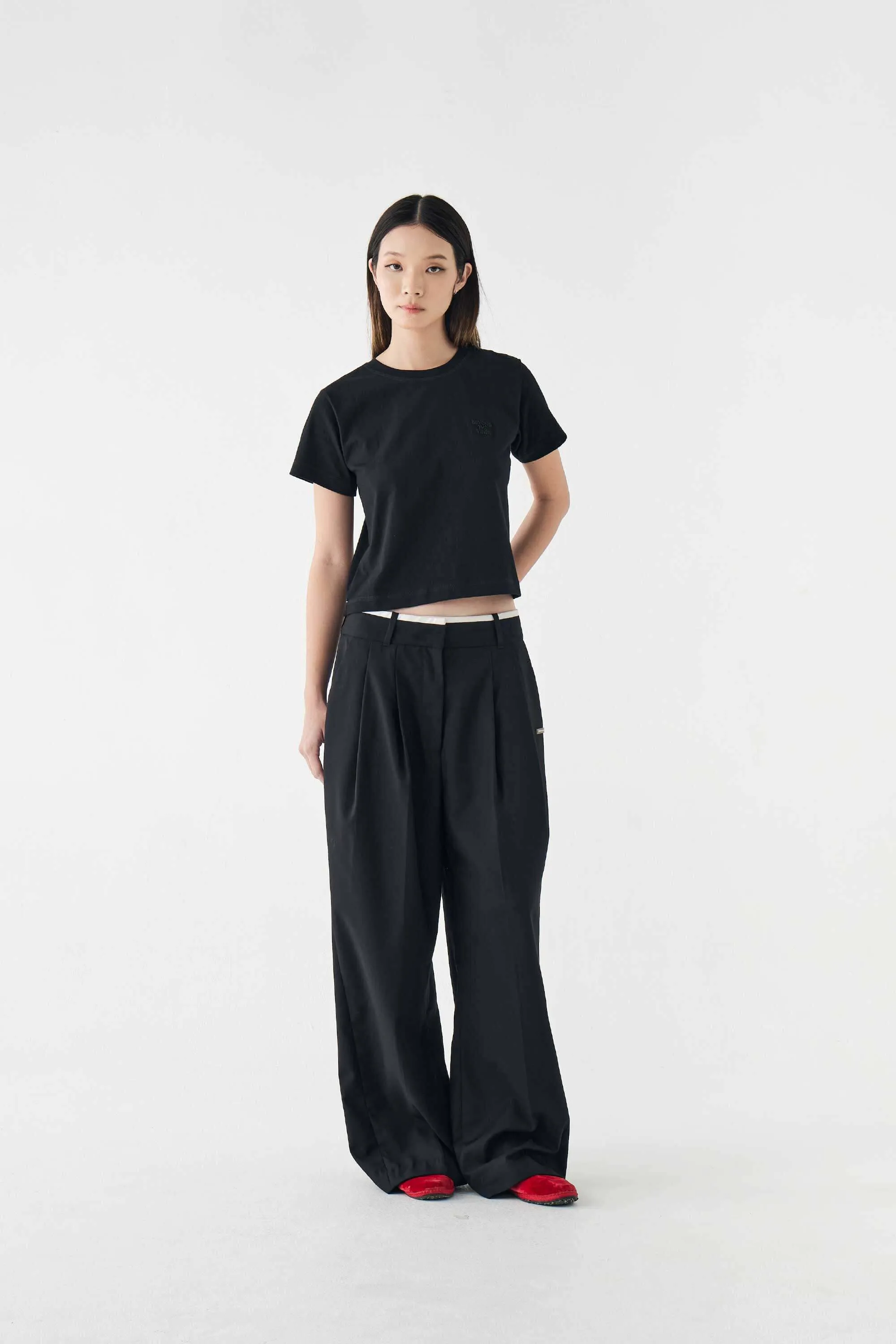 Womens Shrunken Organic Cotton T Shirt sold by Beyond The Vines product image thumbnail 5
