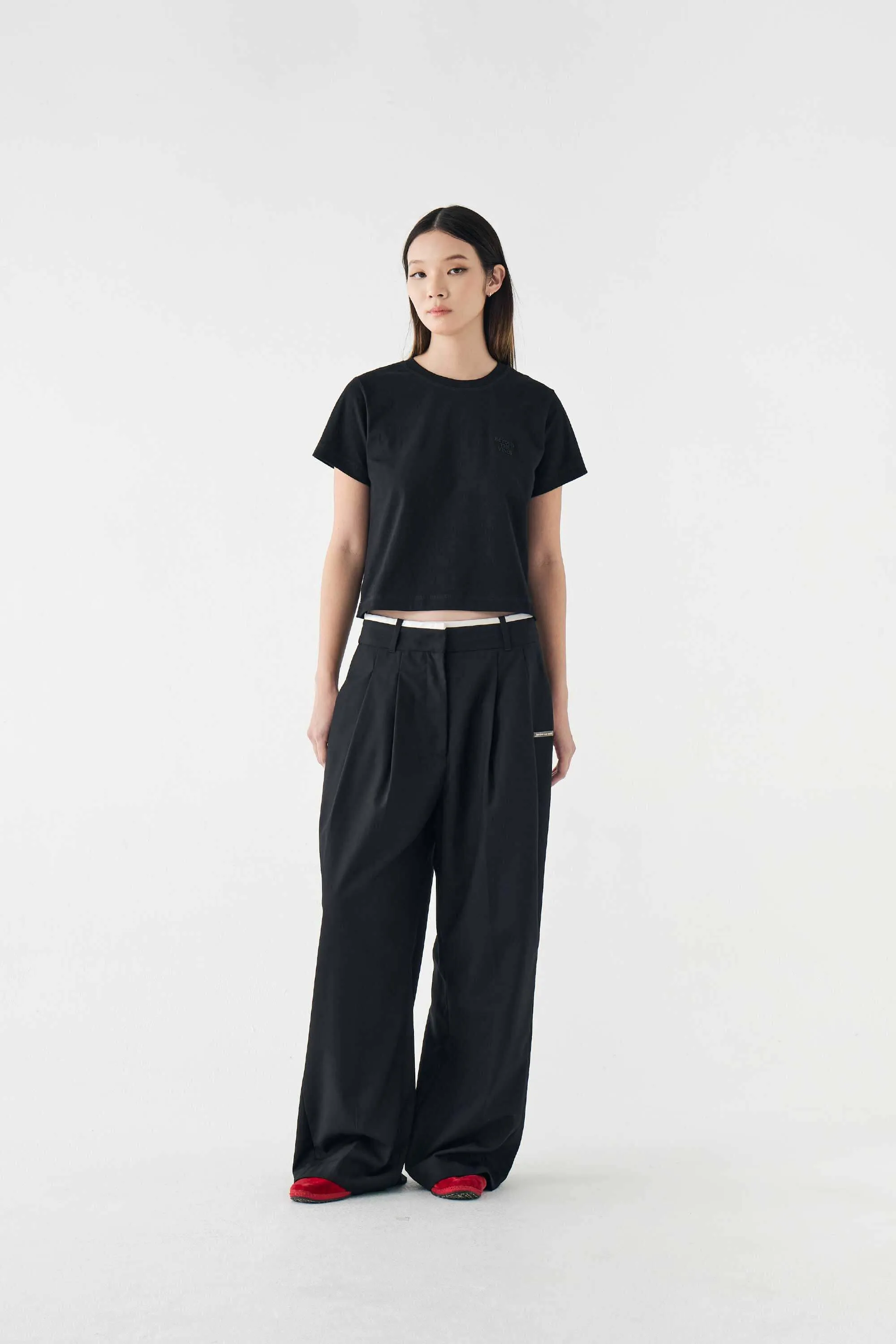 Womens Shrunken Organic Cotton T Shirt sold by Beyond The Vines product image thumbnail 2