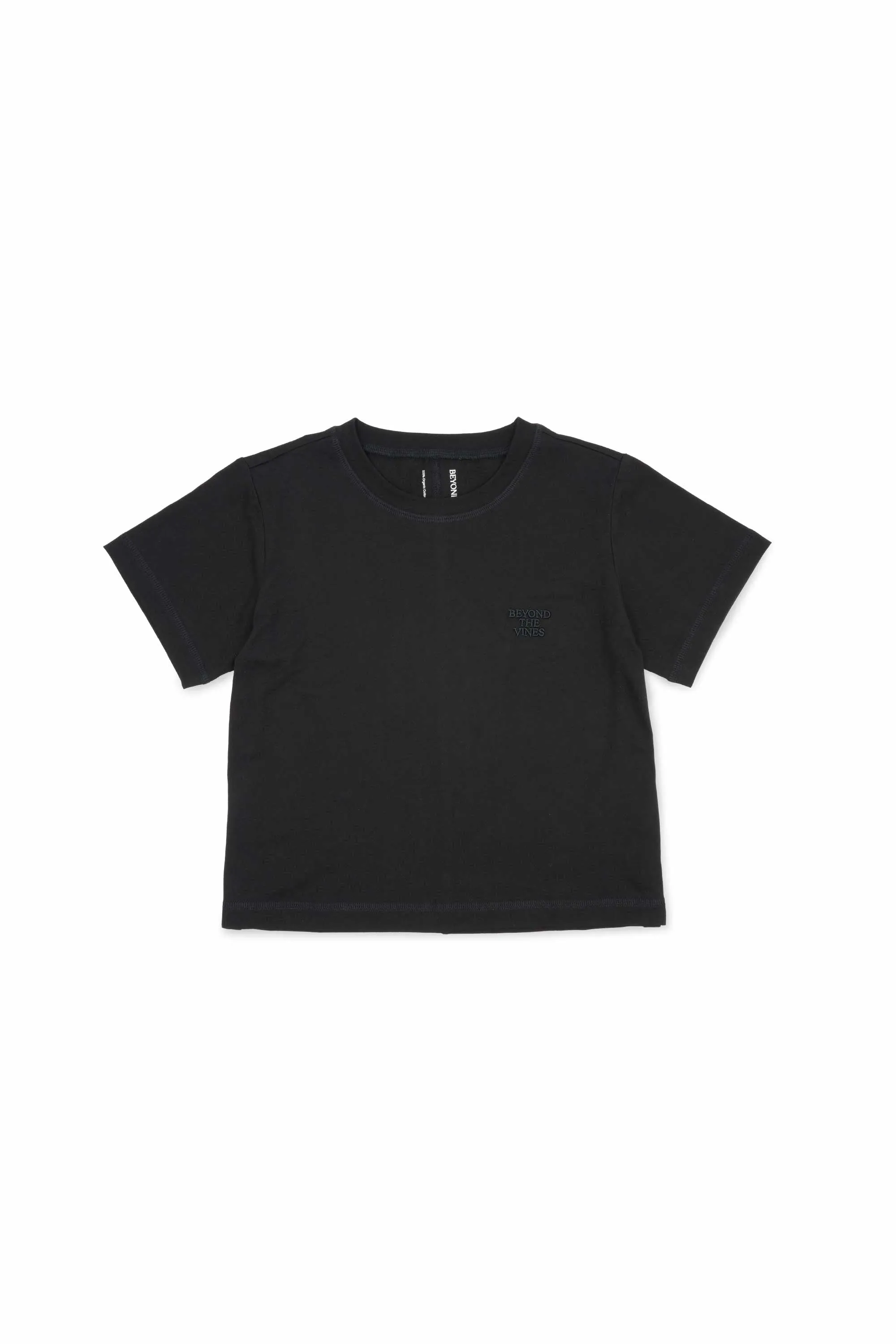 Womens Shrunken Organic Cotton T Shirt sold by Beyond The Vines