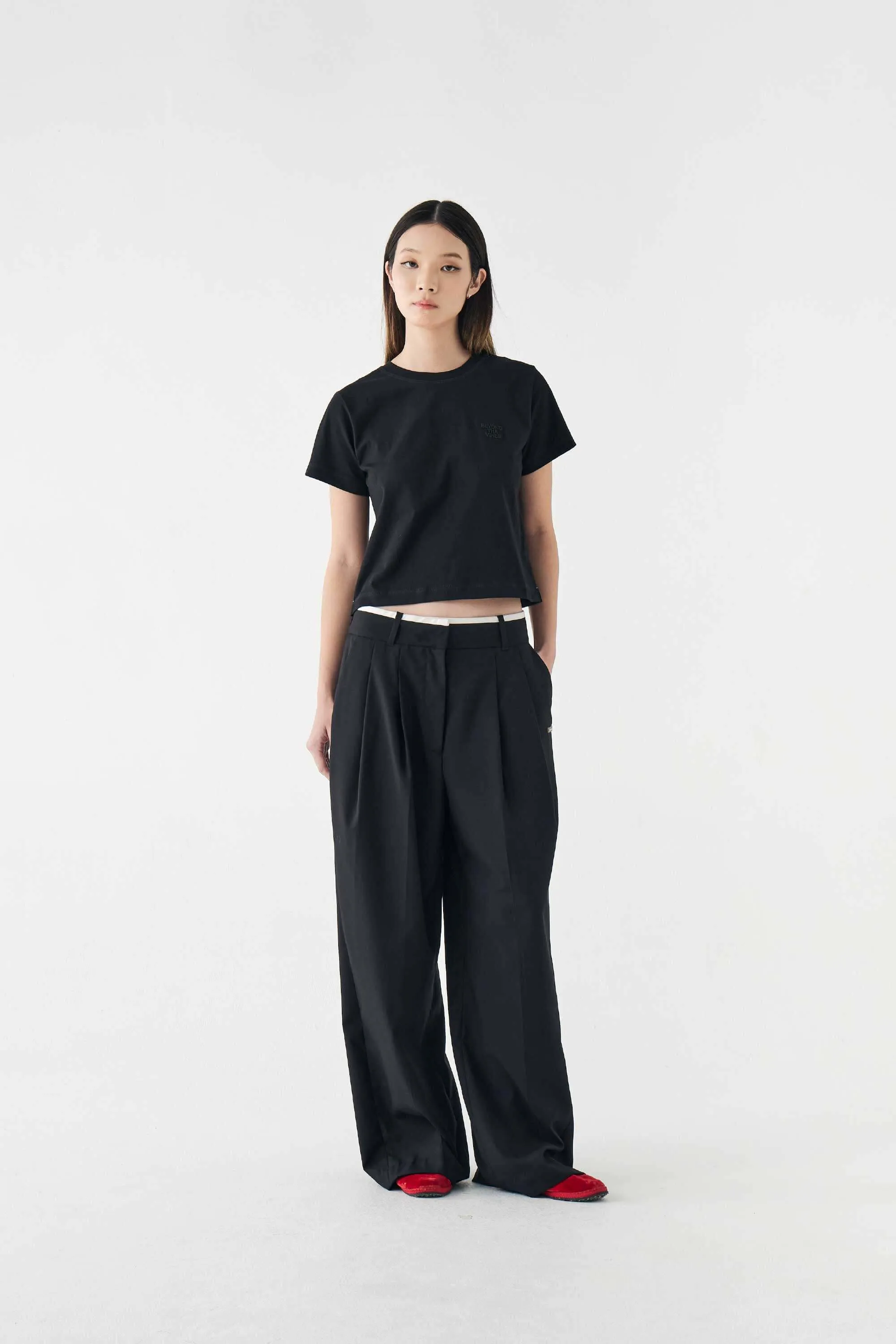 Womens Shrunken Organic Cotton T Shirt sold by Beyond The Vines product image thumbnail 3
