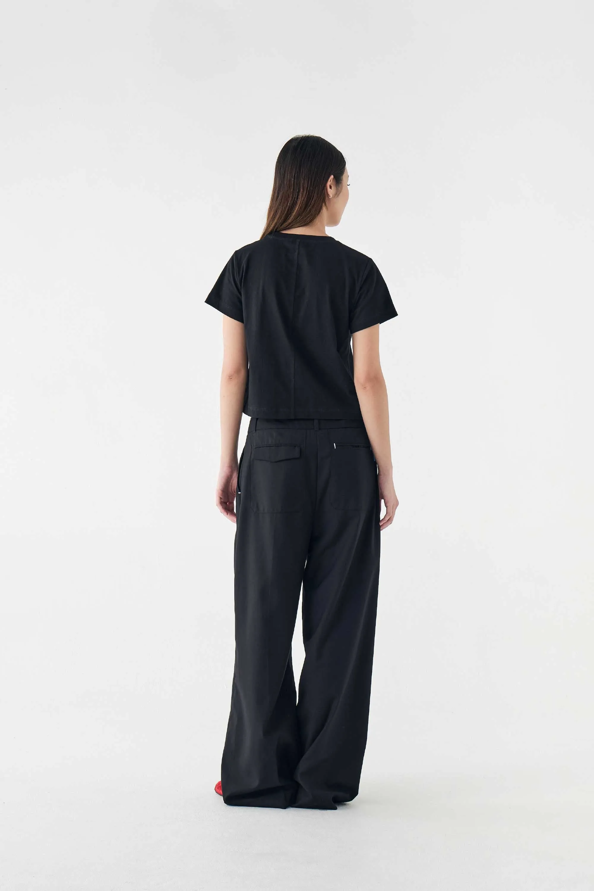Womens Shrunken Organic Cotton T Shirt sold by Beyond The Vines product image thumbnail 4