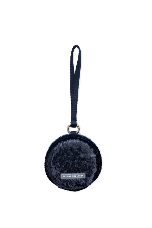 Holiday Round Pouch made by Beyond The Vines