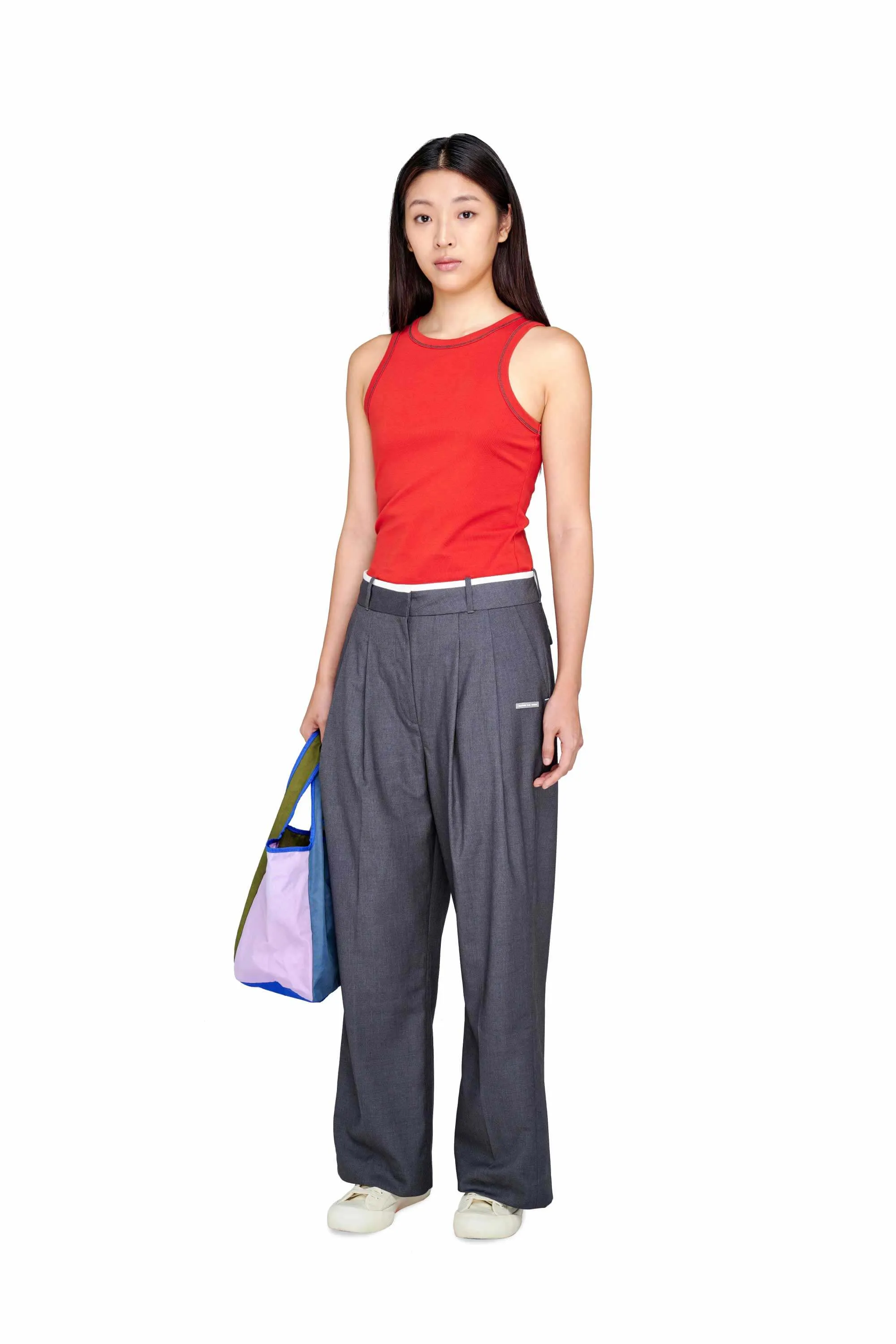 Contrast Detail Suiting Trouser sold by Beyond The Vines product image thumbnail 2