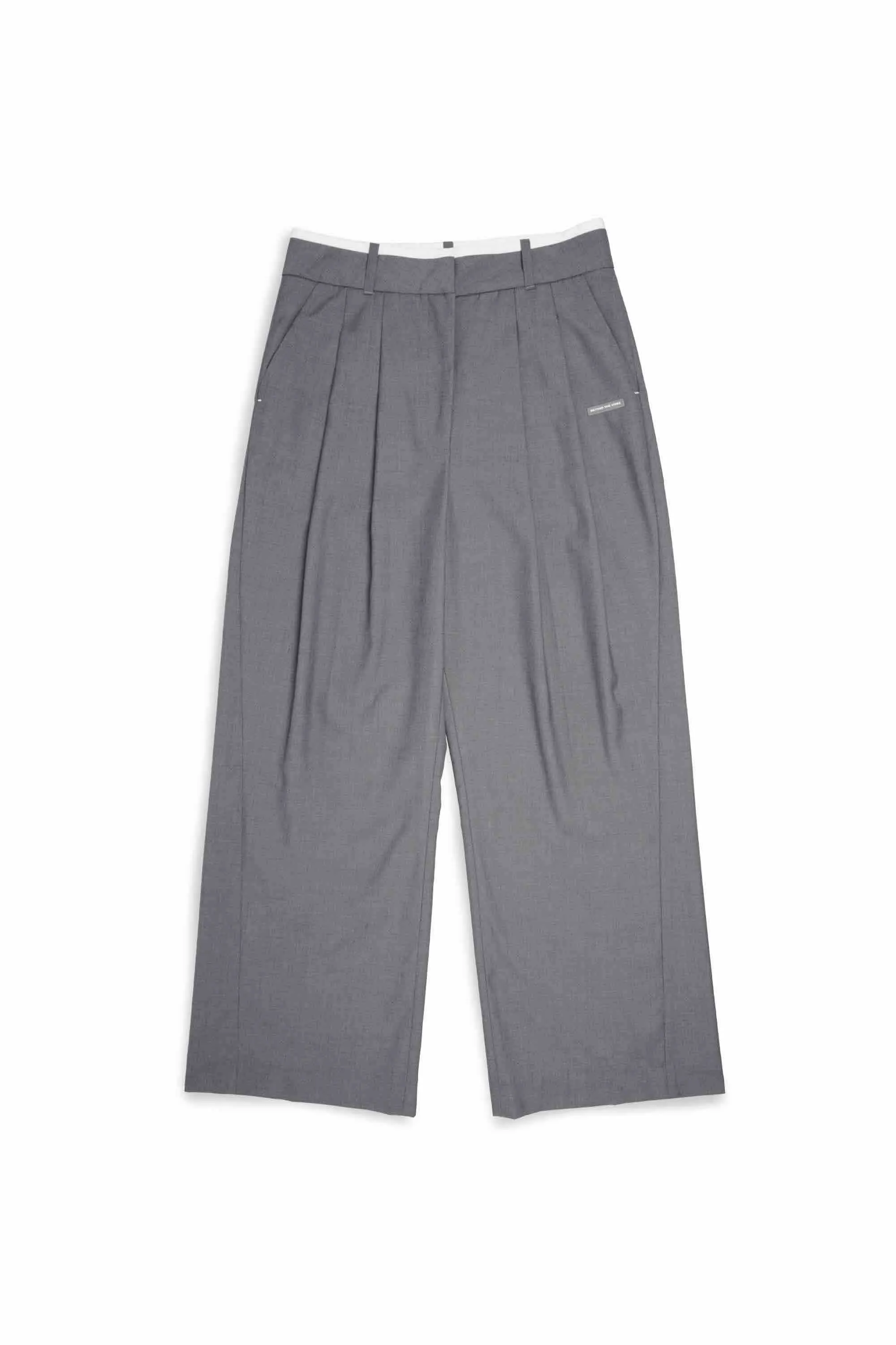 Contrast Detail Suiting Trouser sold by Beyond The Vines