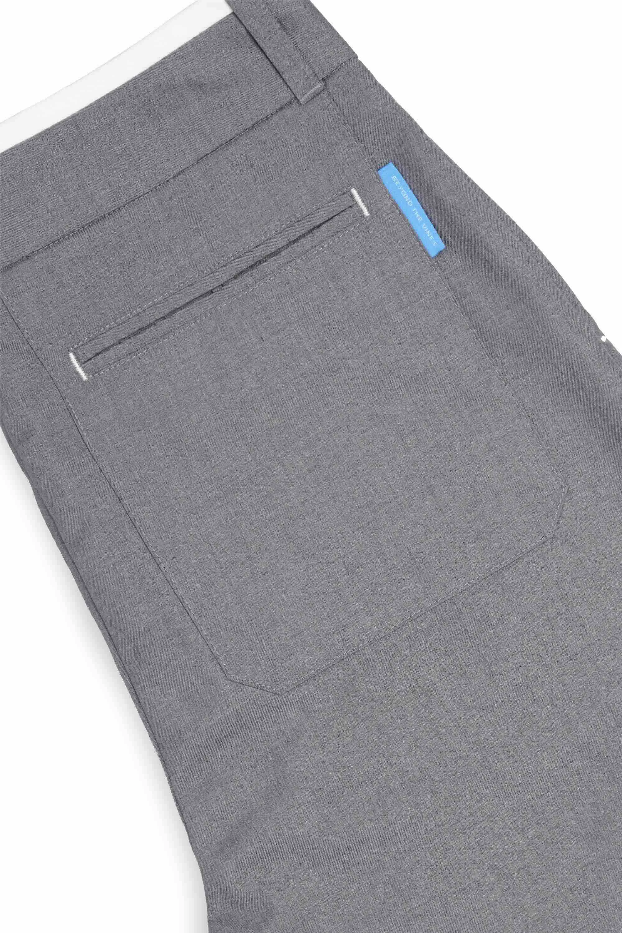 Contrast Detail Suiting Trouser sold by Beyond The Vines product image thumbnail 5