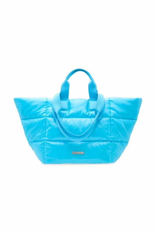 Glazed Poofy Trapeze Bag made by Beyond The Vines
