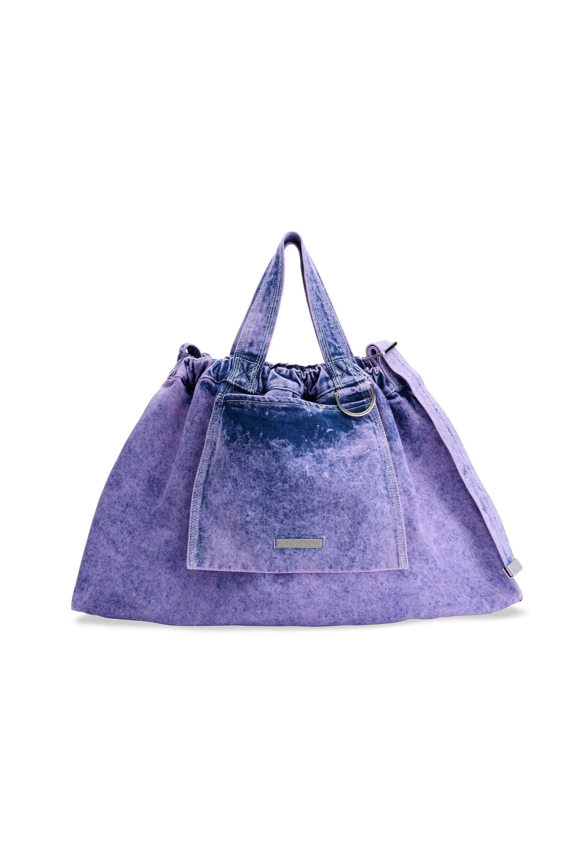 Denim XL Dumpling Bag sold by Beyond The Vines