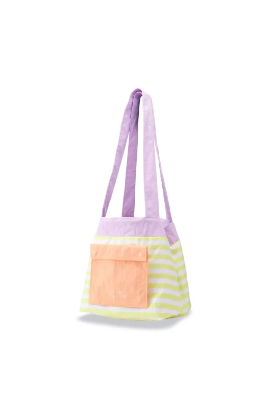 Striped Mini Reversible Bag sold by Beyond The Vines