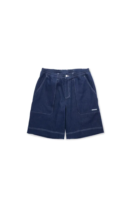 Denim Relaxed Shorts sold by Beyond The Vines
