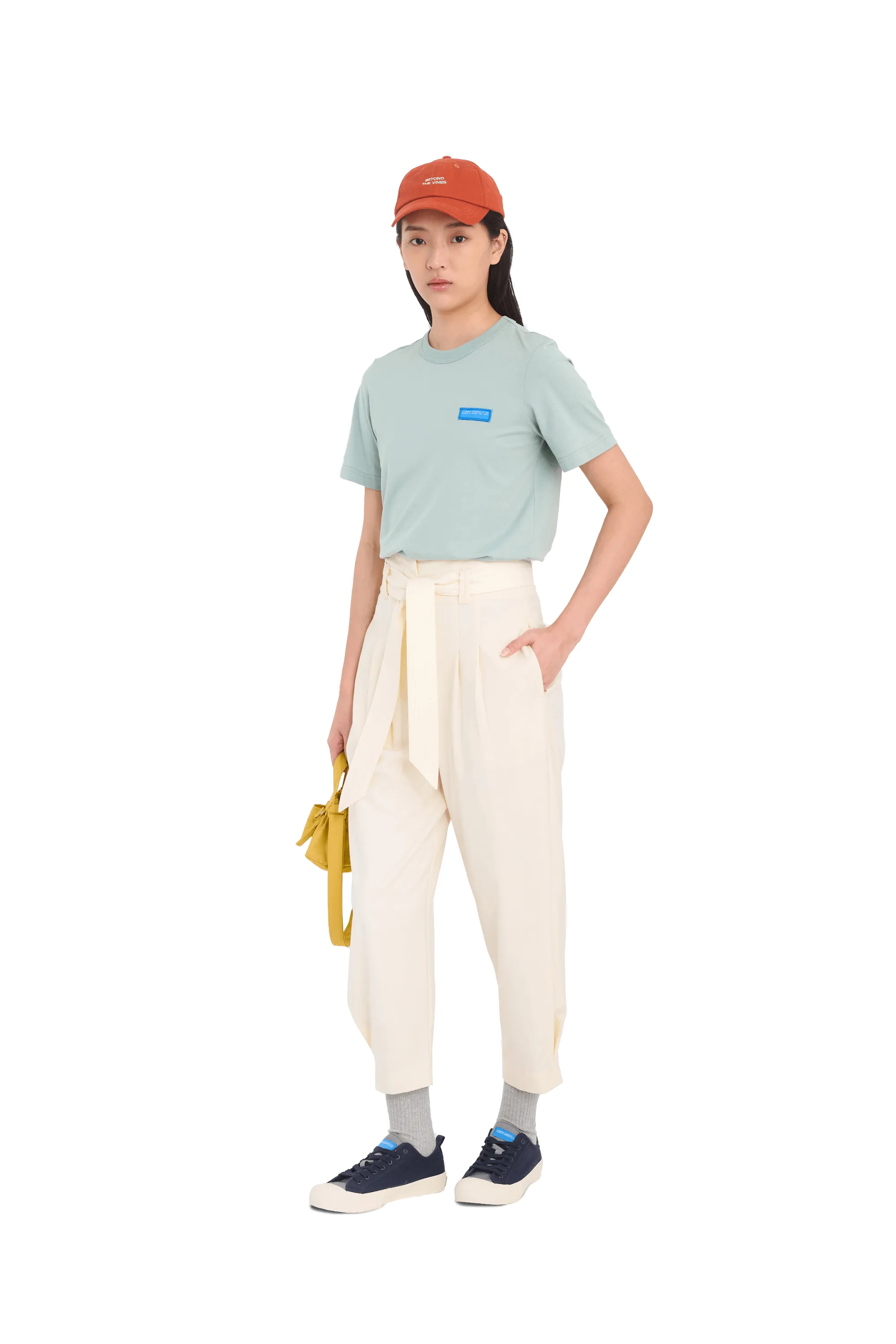 Belted Tapered Trouser sold by Beyond The Vines product image thumbnail 3