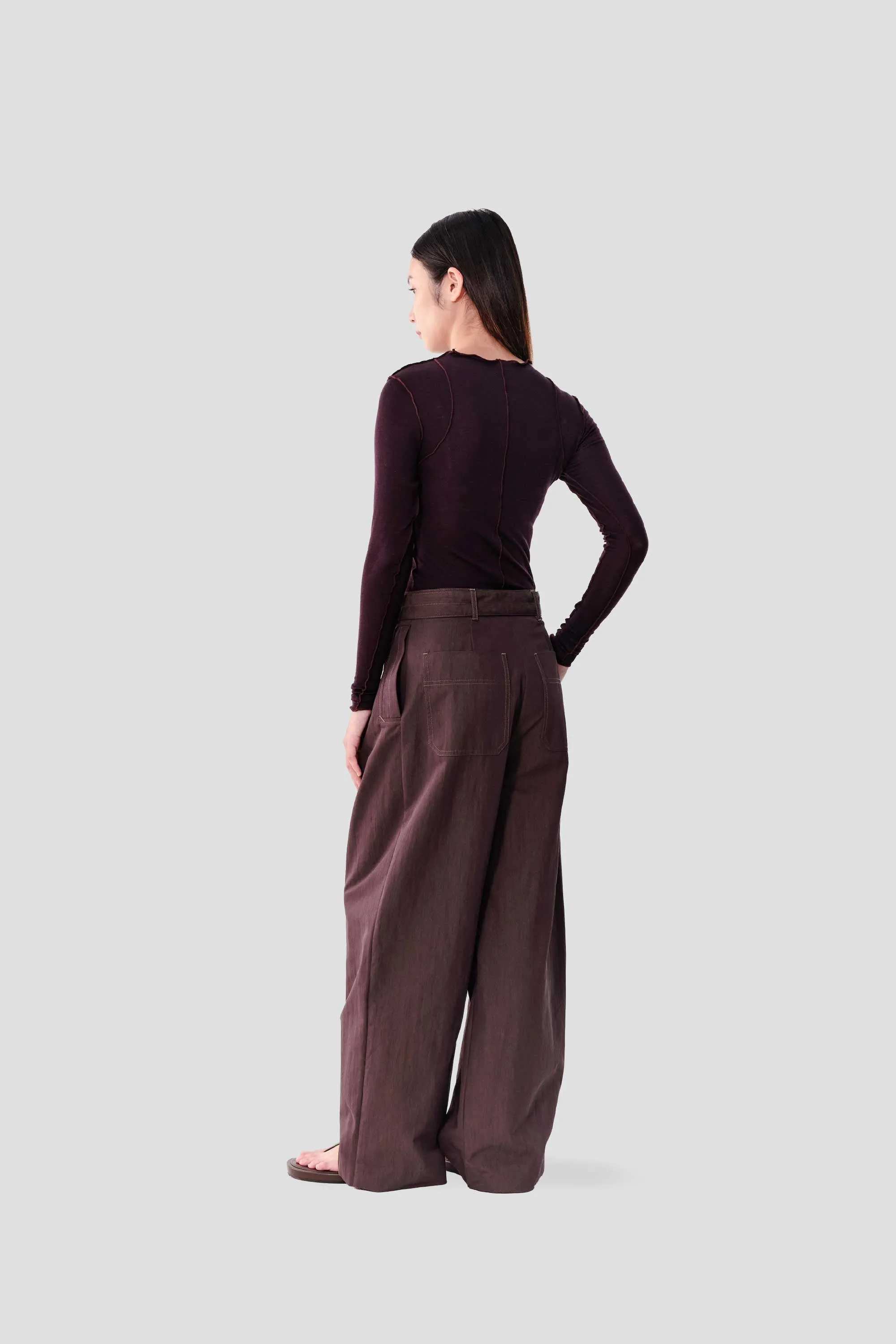 Womens Front Wrap Trouser sold by Beyond The Vines product image thumbnail 4