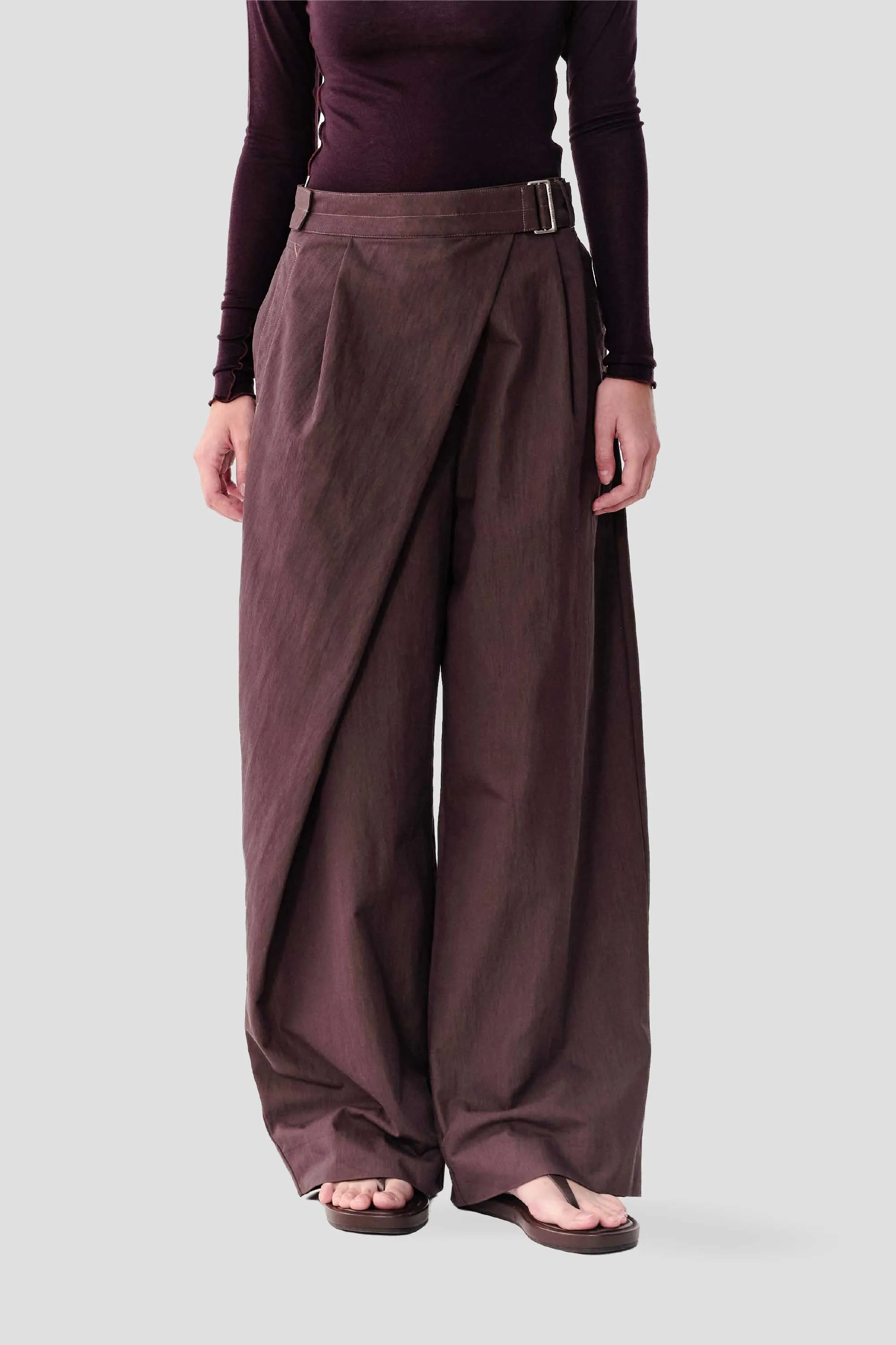 Womens Front Wrap Trouser sold by Beyond The Vines product image thumbnail 5