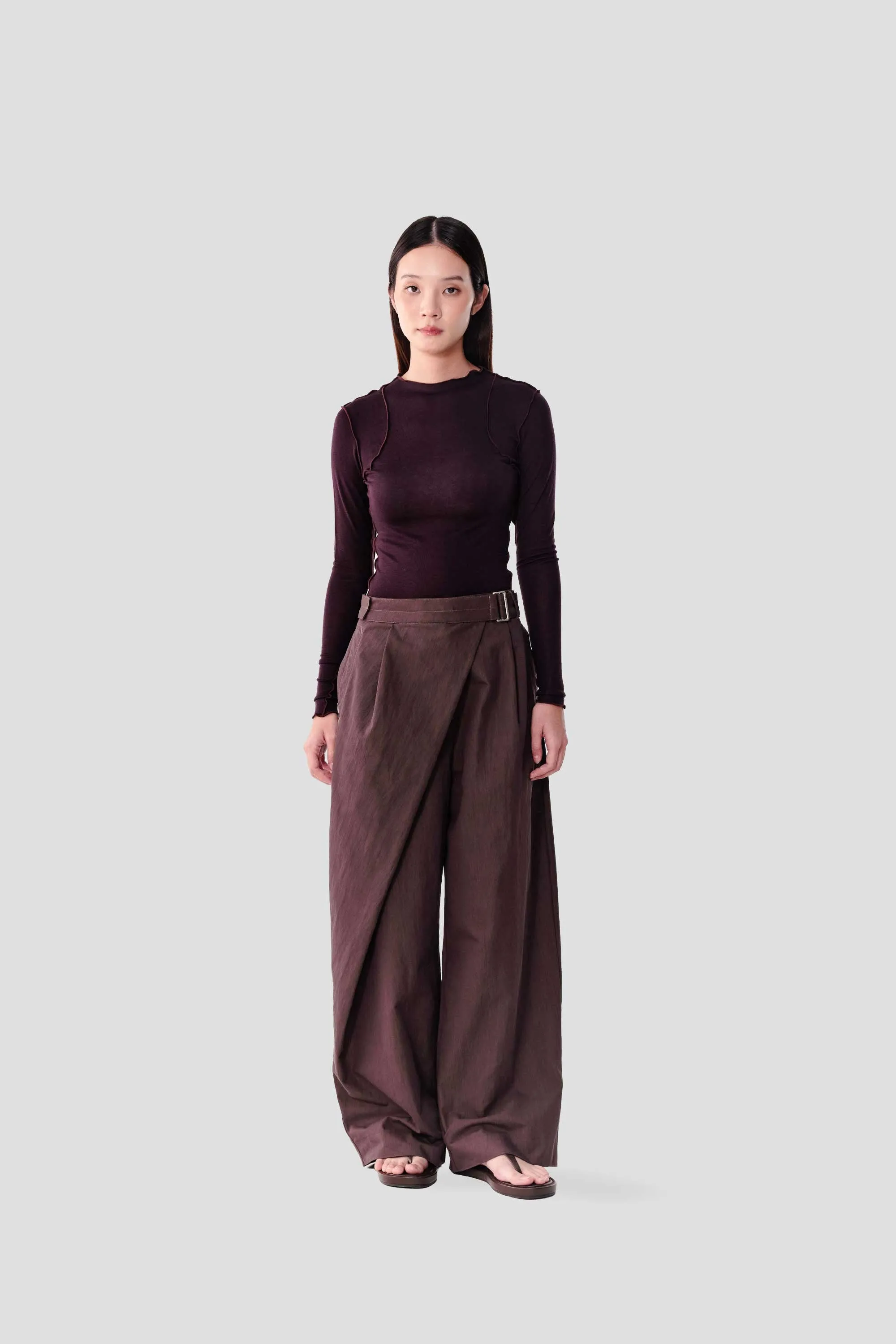 Womens Front Wrap Trouser sold by Beyond The Vines product image thumbnail 2