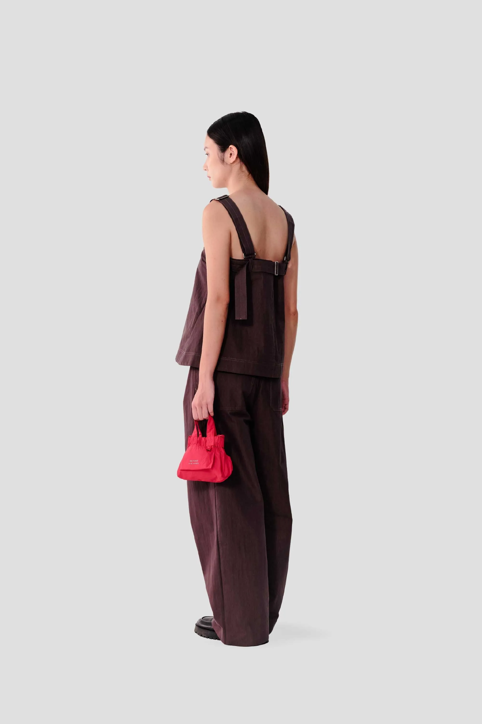 Womens Belt Detail Cami Top sold by Beyond The Vines product image thumbnail 4