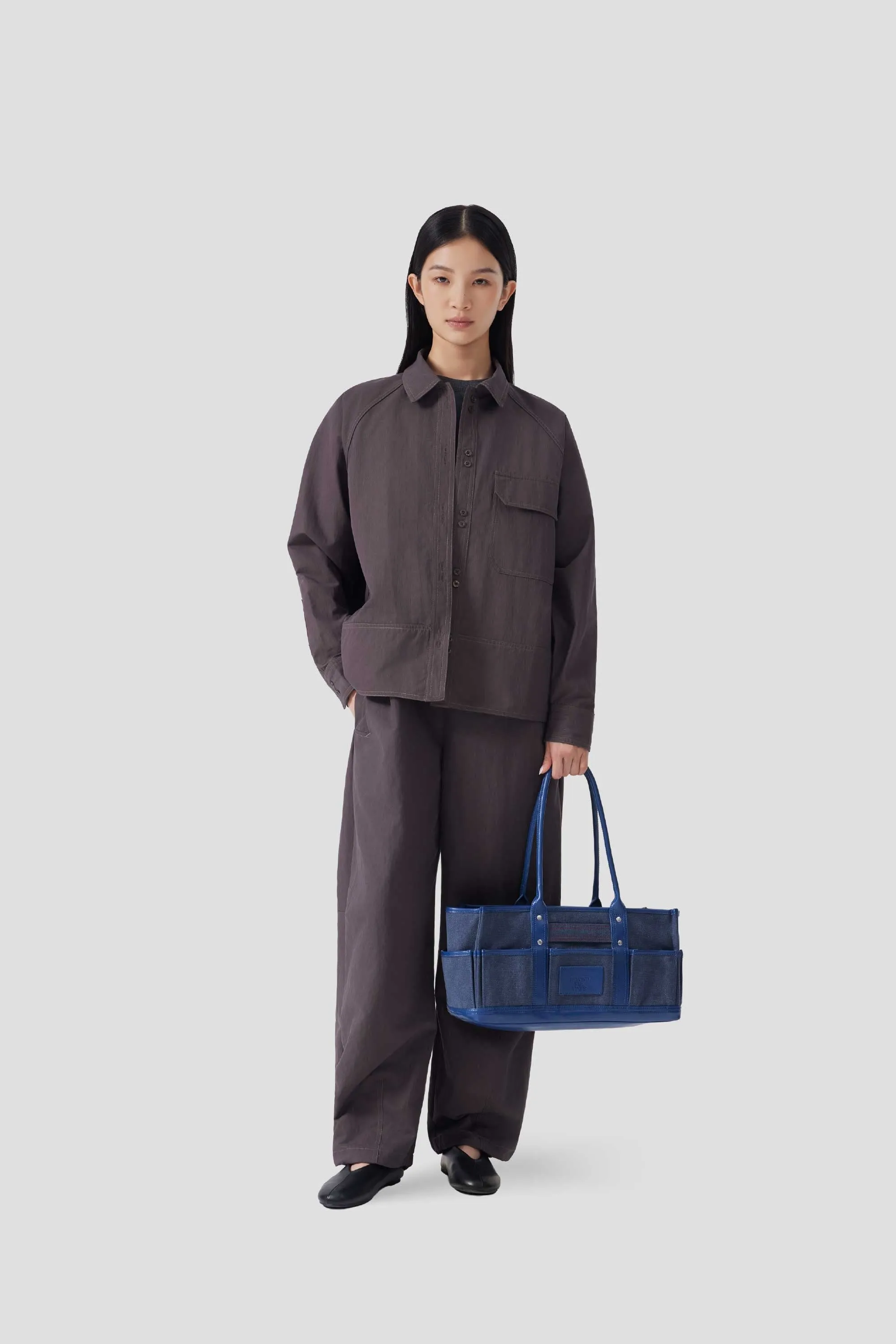 Womens Panelled Overshirt sold by Beyond The Vines product image thumbnail 2