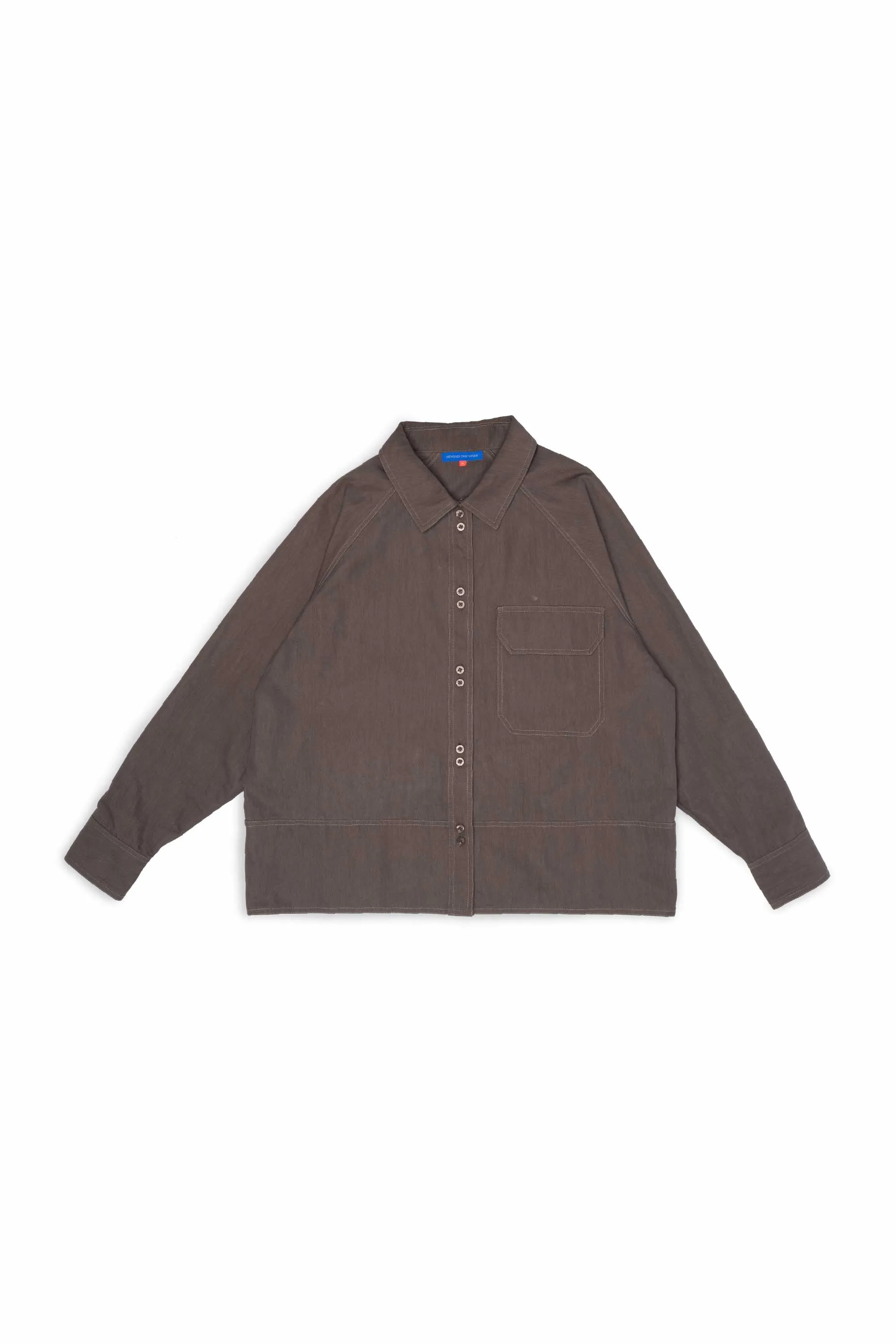 Womens Panelled Overshirt sold by Beyond The Vines