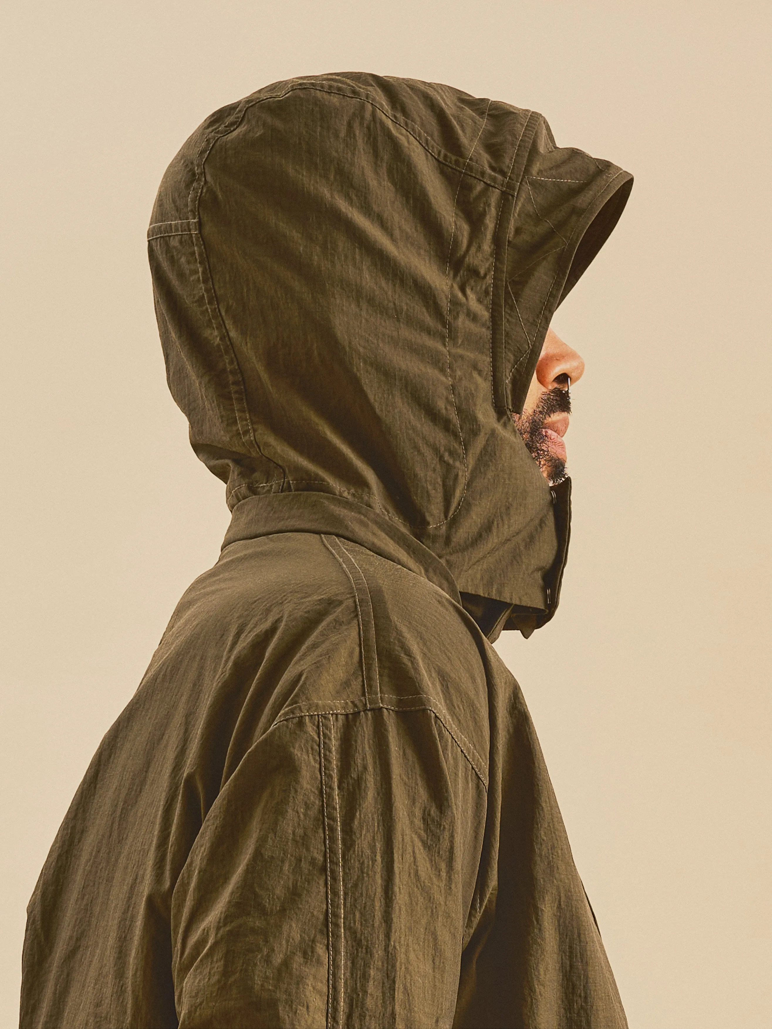 Bailey Parka Olive sold by Fuzz Clothing product image thumbnail 5