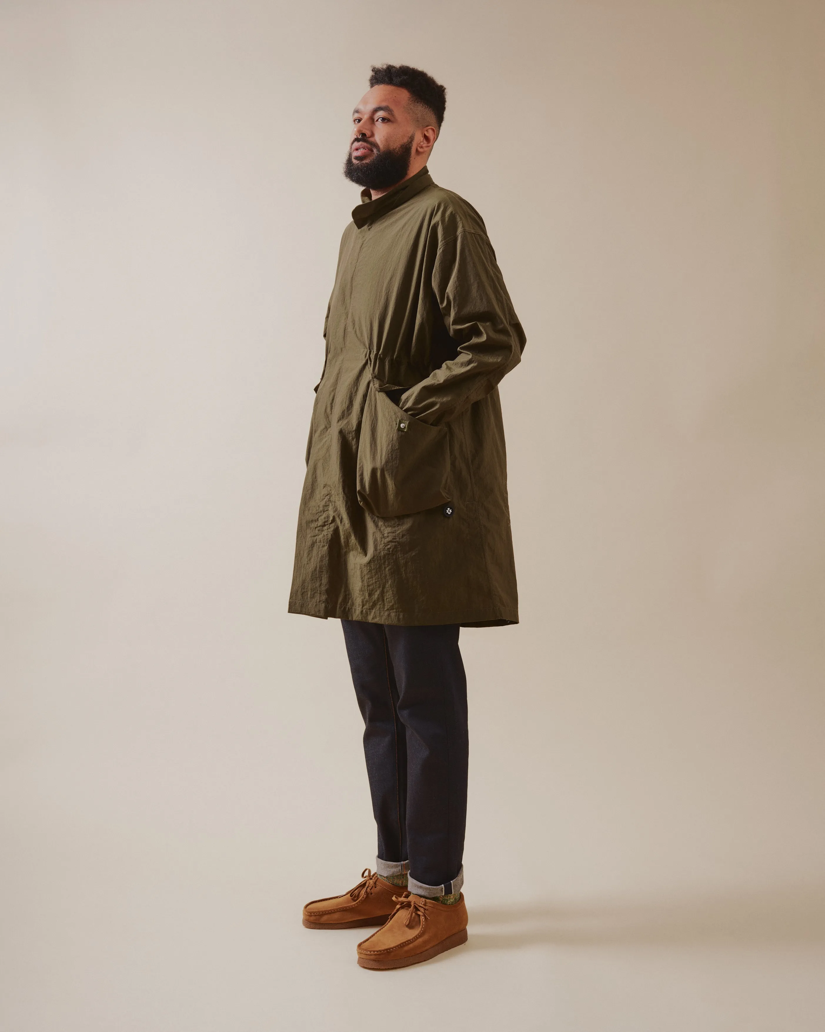 Bailey Parka Olive sold by Fuzz Clothing product image thumbnail 3