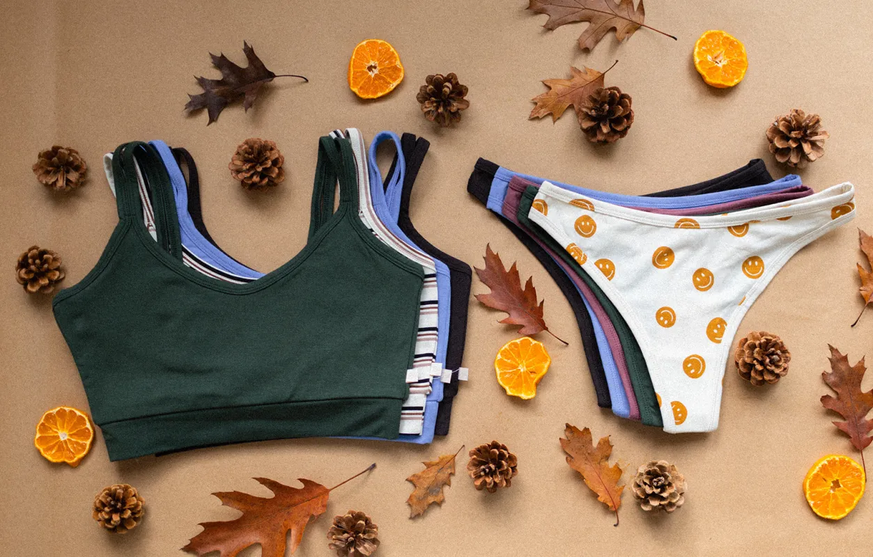 Ladies Scoop Back Bralette made by Jax & Lennon