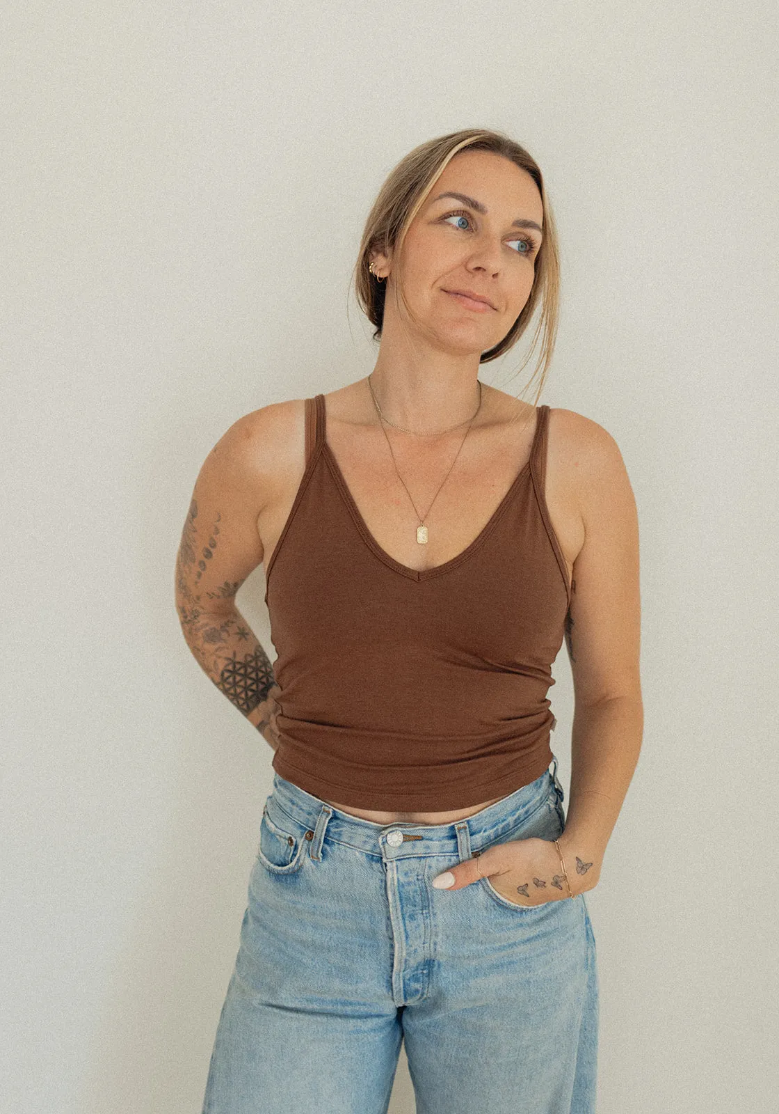 Ladies V-Neck Tank sold by Jax & Lennon product image thumbnail 3