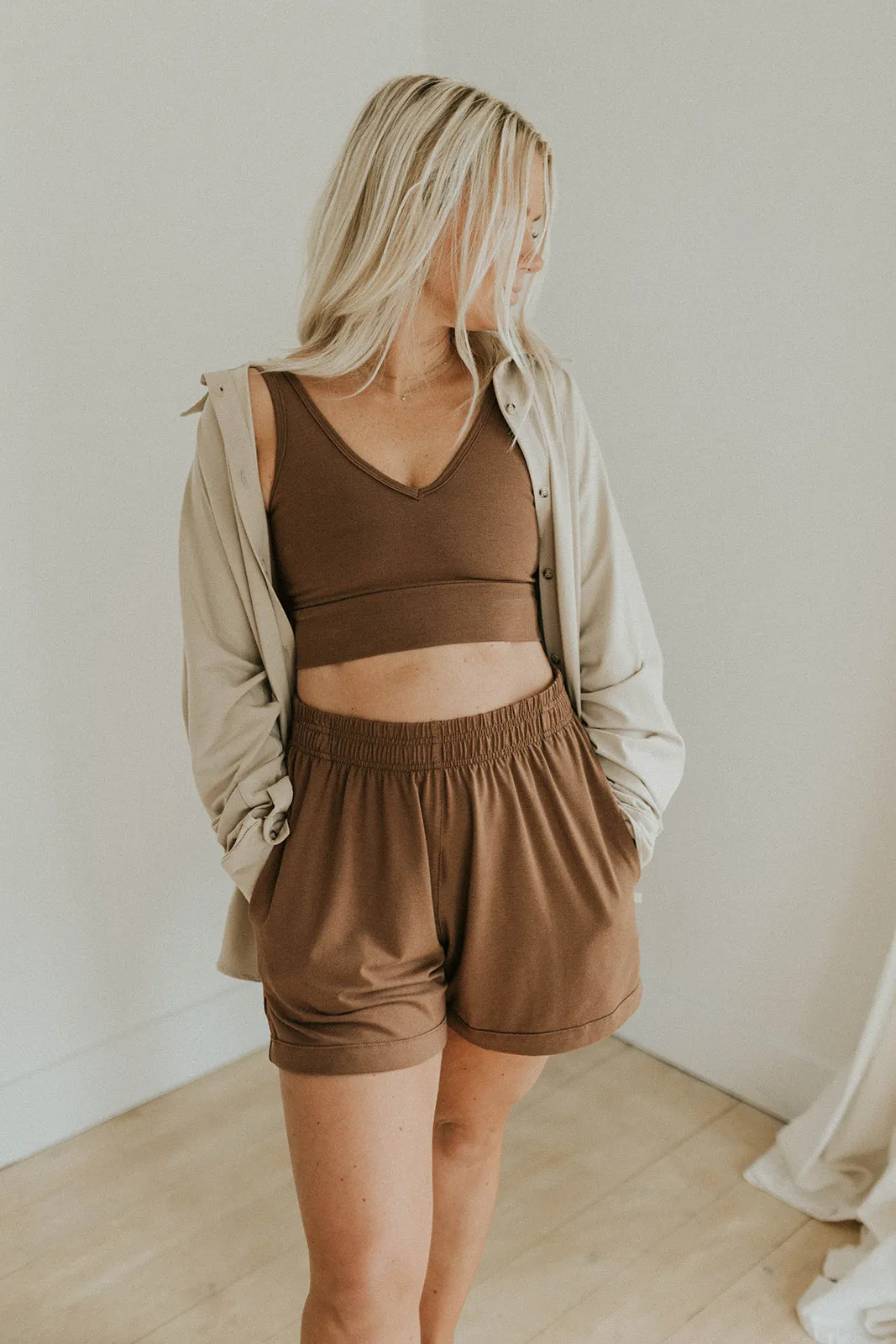 Ladies V-Neck Bralette sold by Jax & Lennon