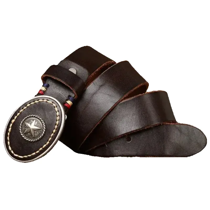 Texas Leather Belt made by Western Cowboy
