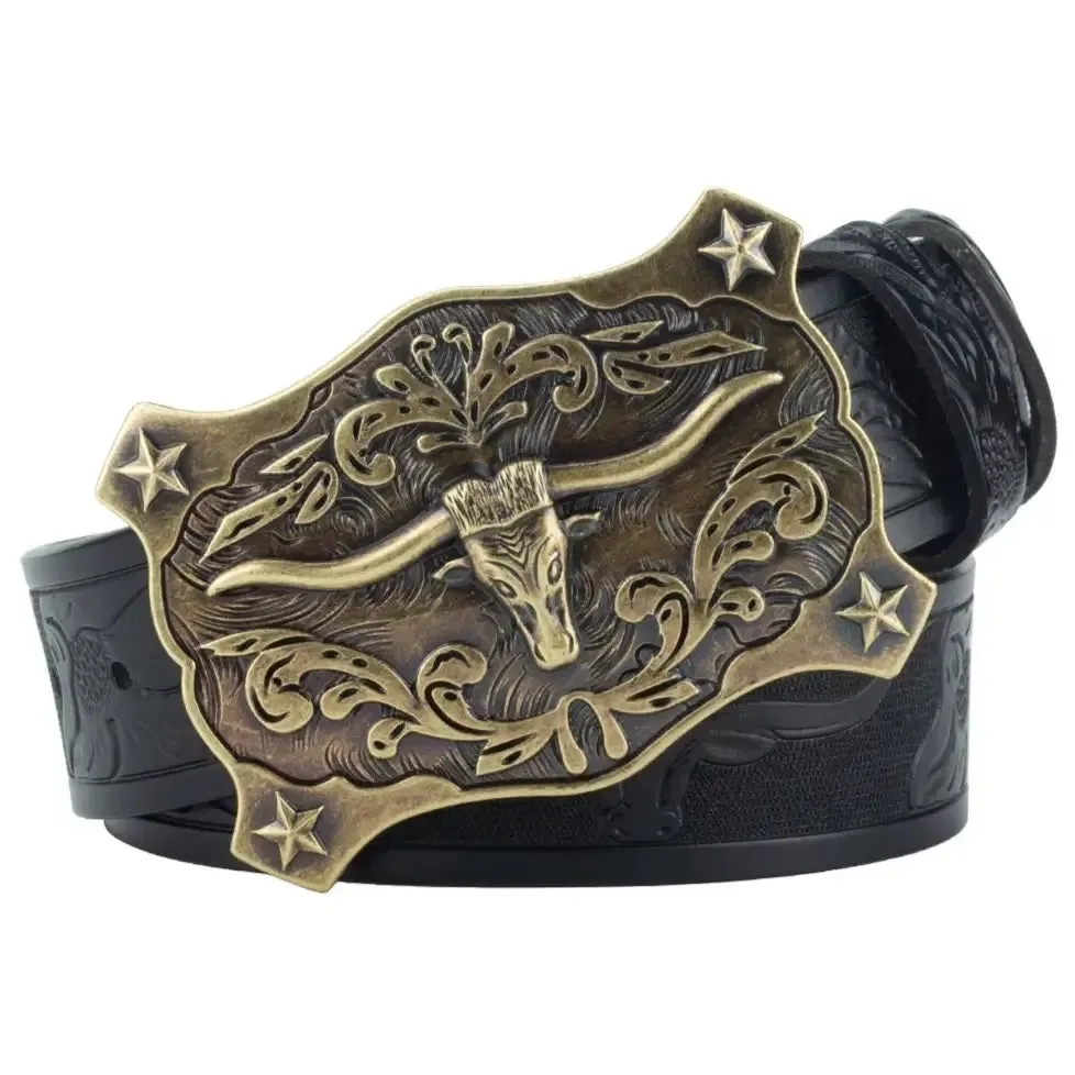 Texas Longhorn Belt sold by Western Cowboy