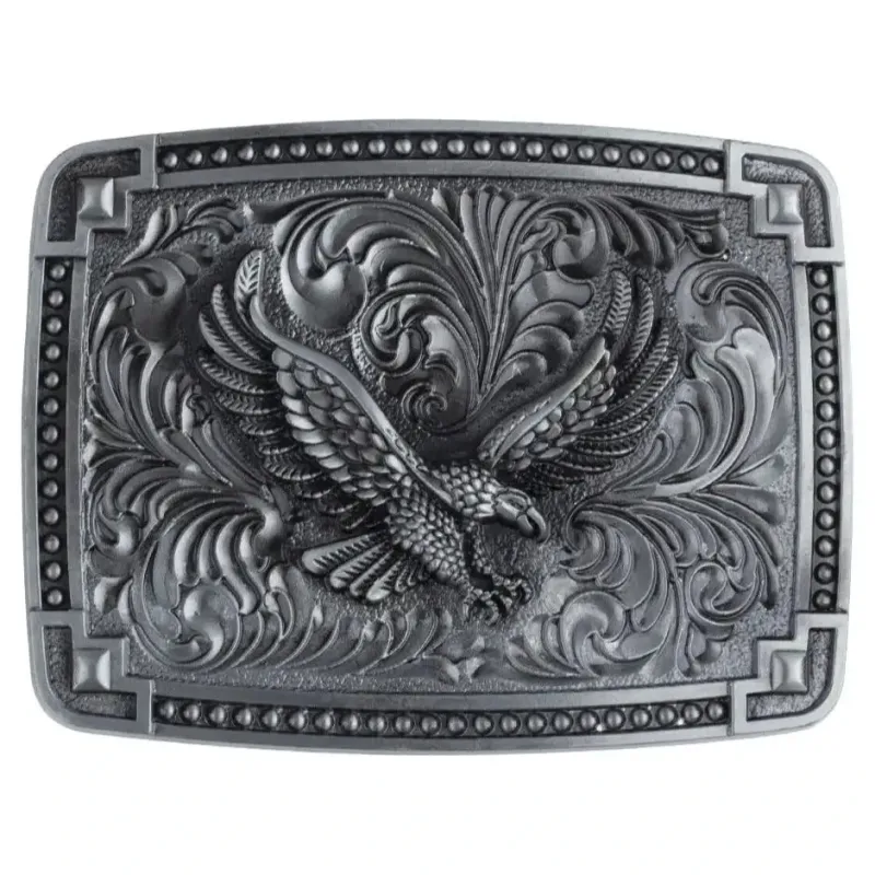 Large Cowboy Belt Buckle made by Western Cowboy