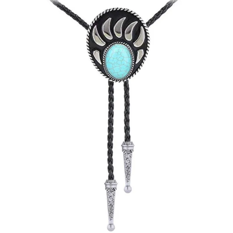 Bear Claw Bolo Tie sold by Western Cowboy product image thumbnail 3
