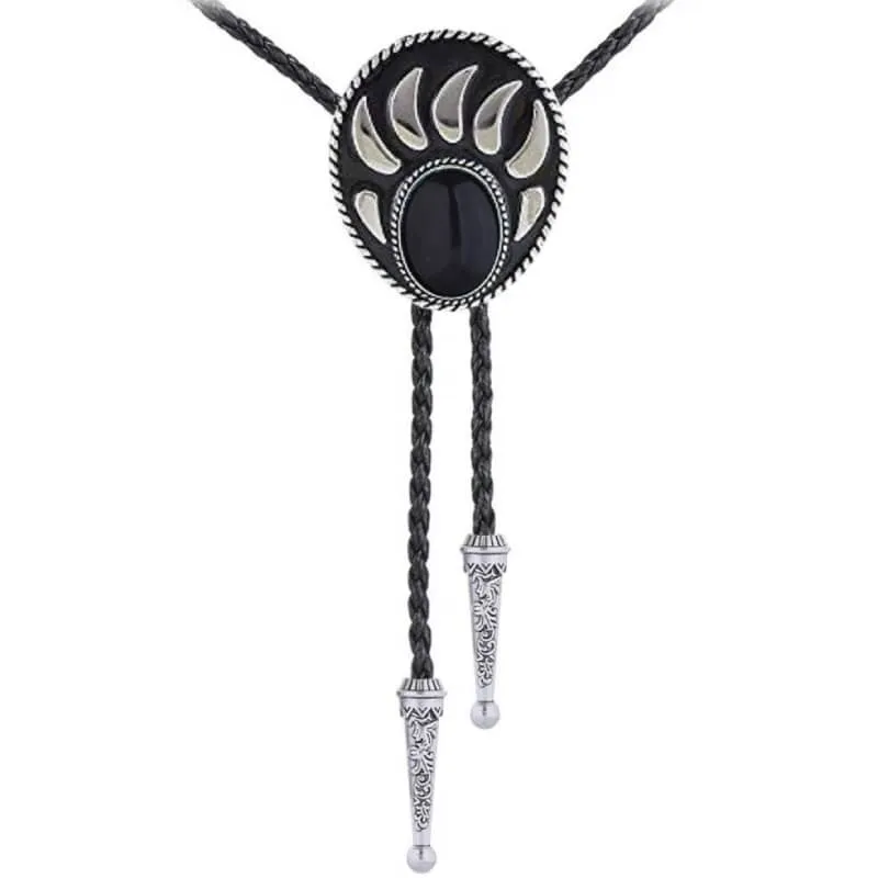 Bear Claw Bolo Tie sold by Western Cowboy