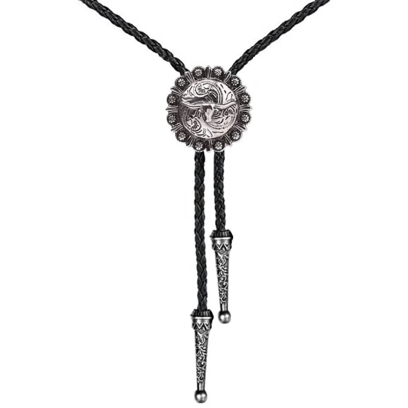 Longhorn Bolo Tie made by Western Cowboy