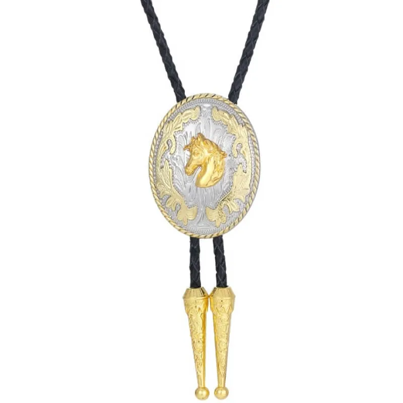 Gold Bolo Tie sold by Western Cowboy product image thumbnail 2