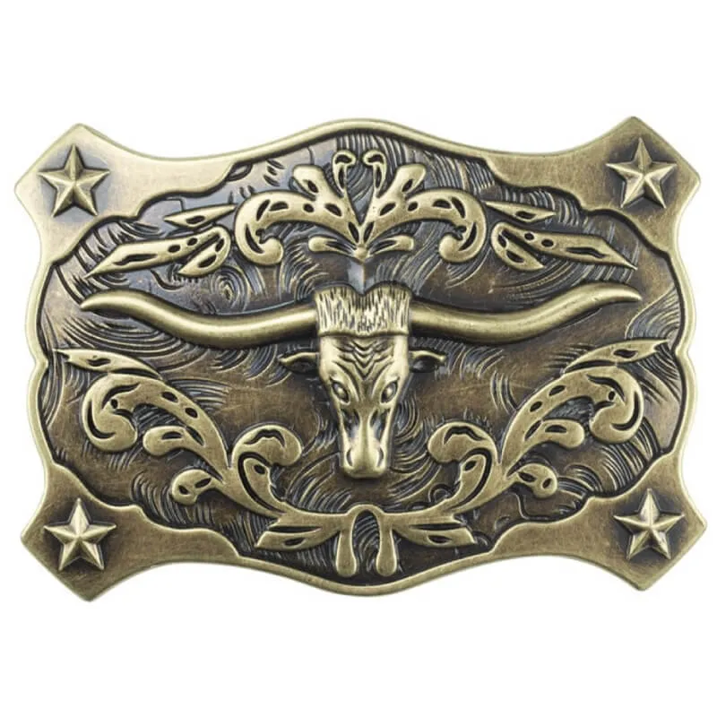 Texan Belt Buckle made by Western Cowboy