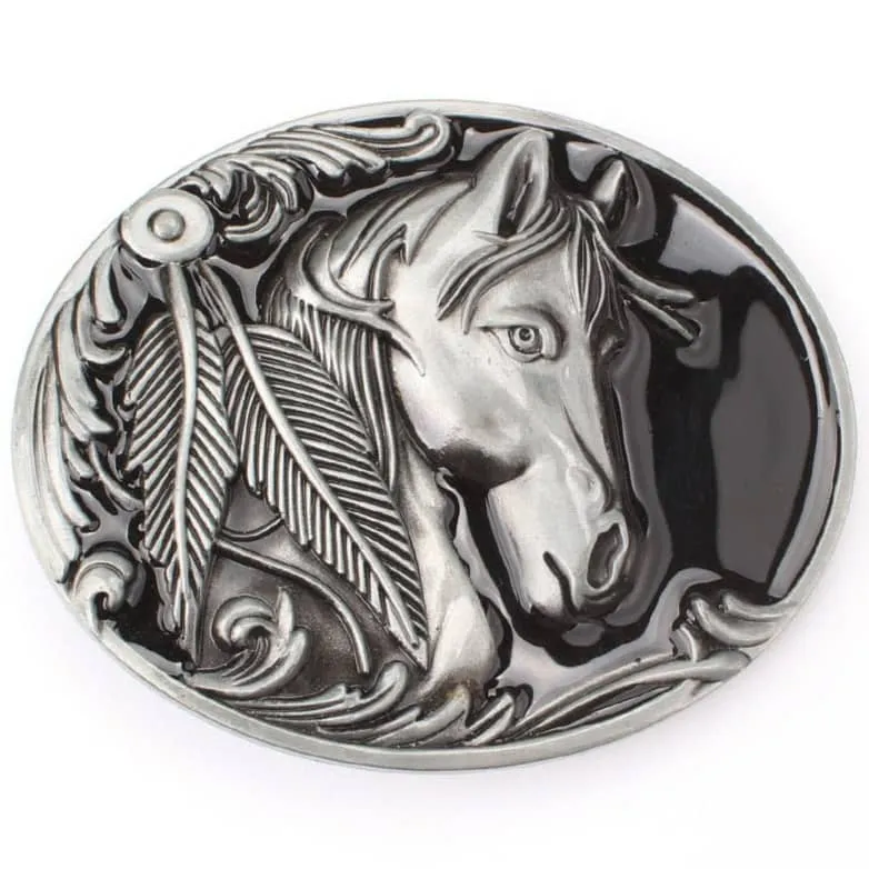 Horse Belt Buckle sold by Western Cowboy product image thumbnail 2