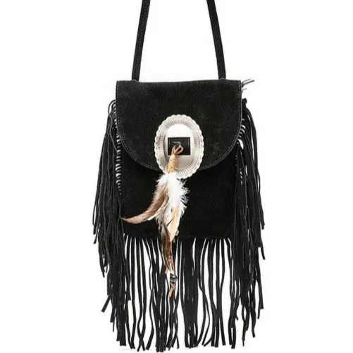 Western Crossbody Bag with Fringe sold by Western Cowboy product image thumbnail 3