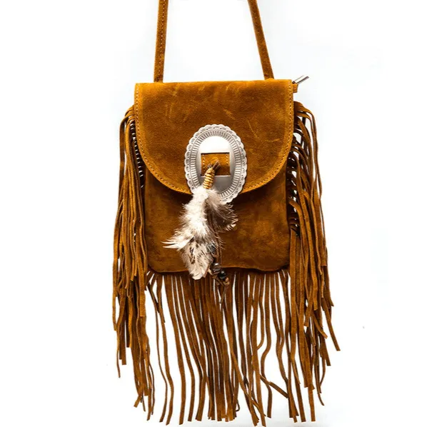 Western Crossbody Bag with Fringe sold by Western Cowboy product image thumbnail 2