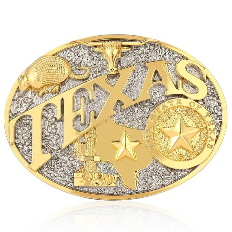 Texas Belt Buckle made by Western Cowboy