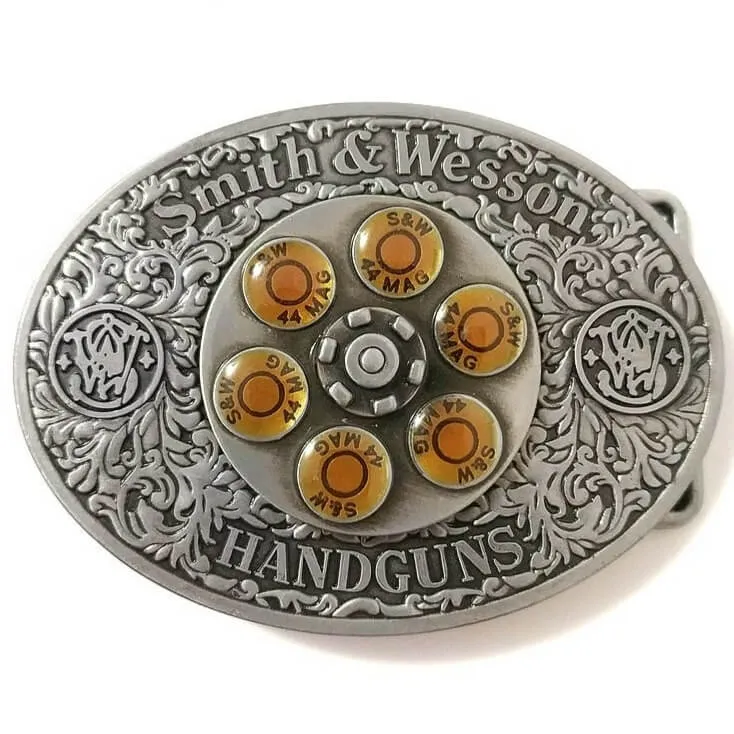 Smith and Wesson Belt Buckle sold by Western Cowboy