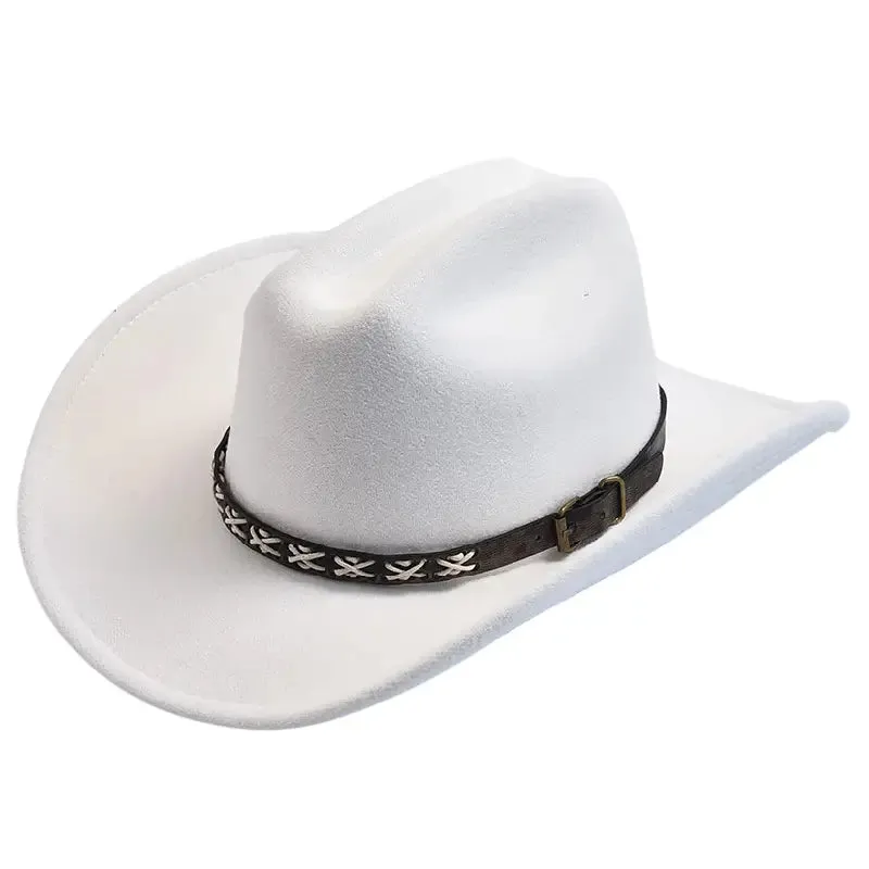 White Western Hat made by Western Cowboy
