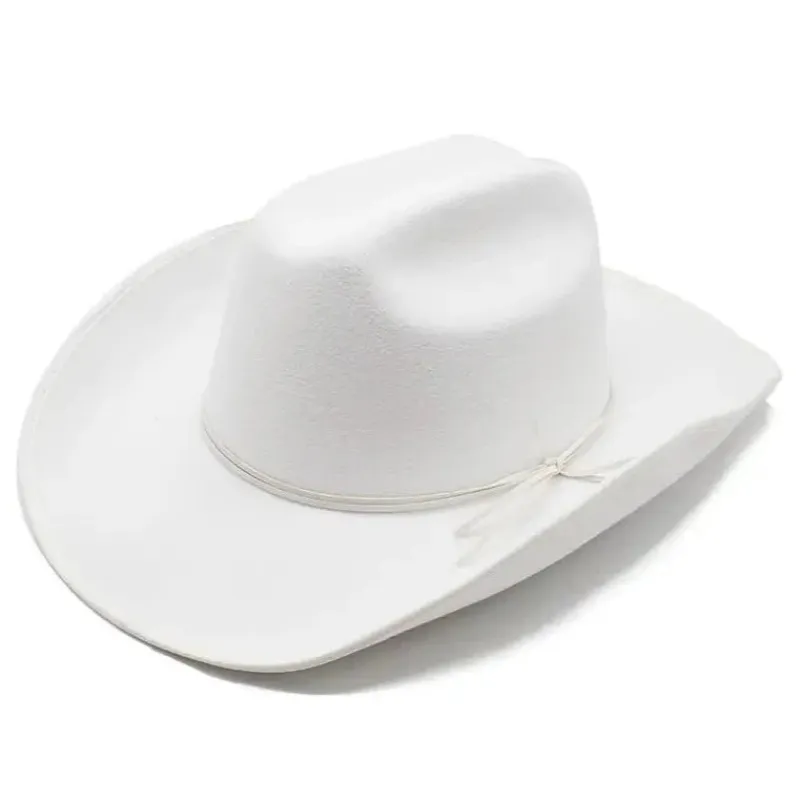 White Cowboy Hat made by Western Cowboy
