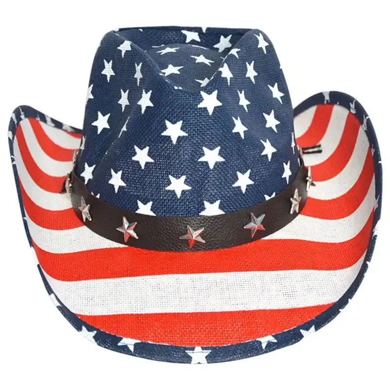 USA Flag Cowboy Hat sold by Western Cowboy product image thumbnail 2