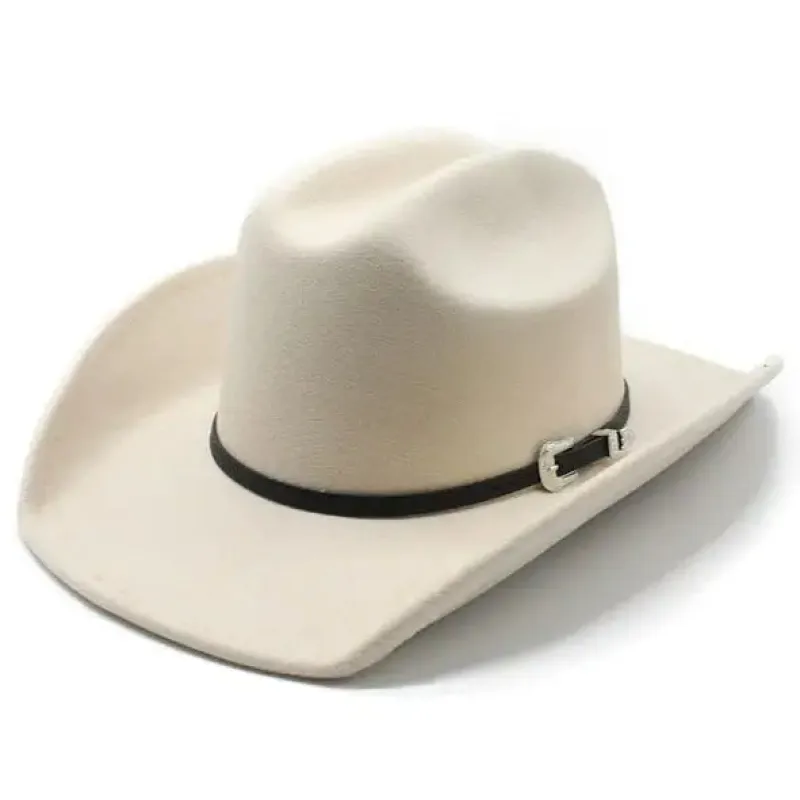 Cream Cowboy Hat made by Western Cowboy