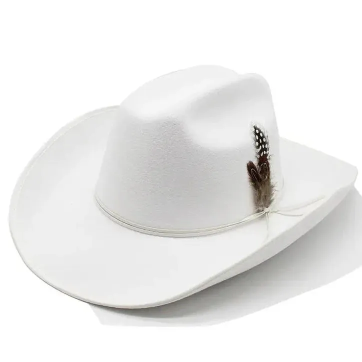 Cowboy Hat with a Feather sold by Western Cowboy product image thumbnail 2