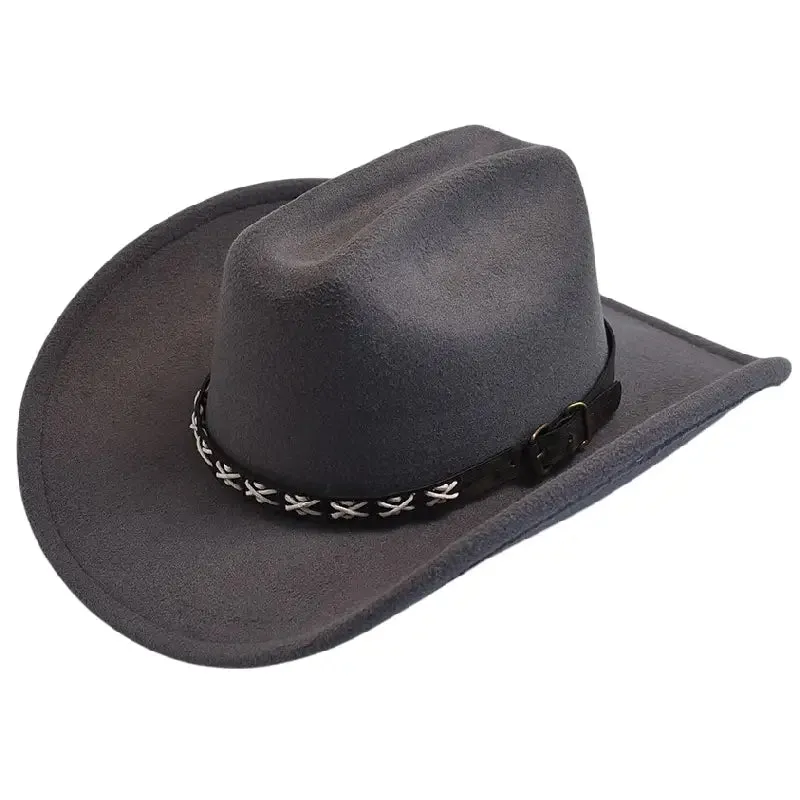 Grey Cowboy Hat made by Western Cowboy