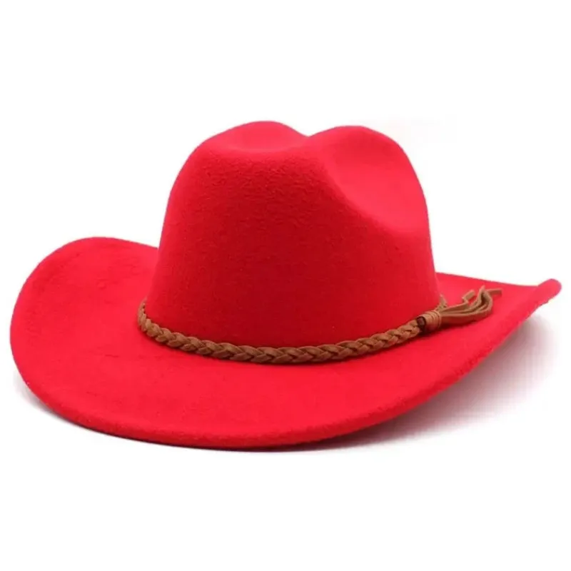 Red Cowboy Hat made by Western Cowboy