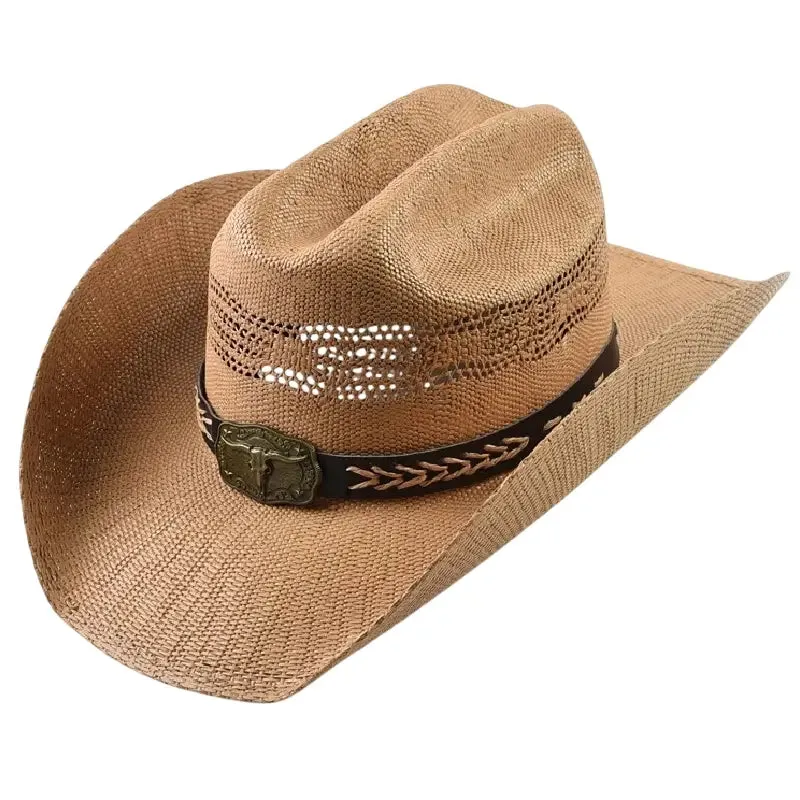 Straw Cowboy Hat made by Western Cowboy