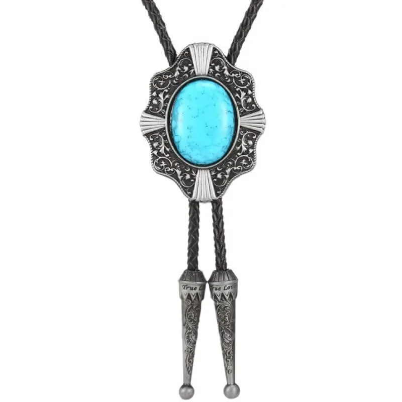 Stone Bolo Tie made by Western Cowboy